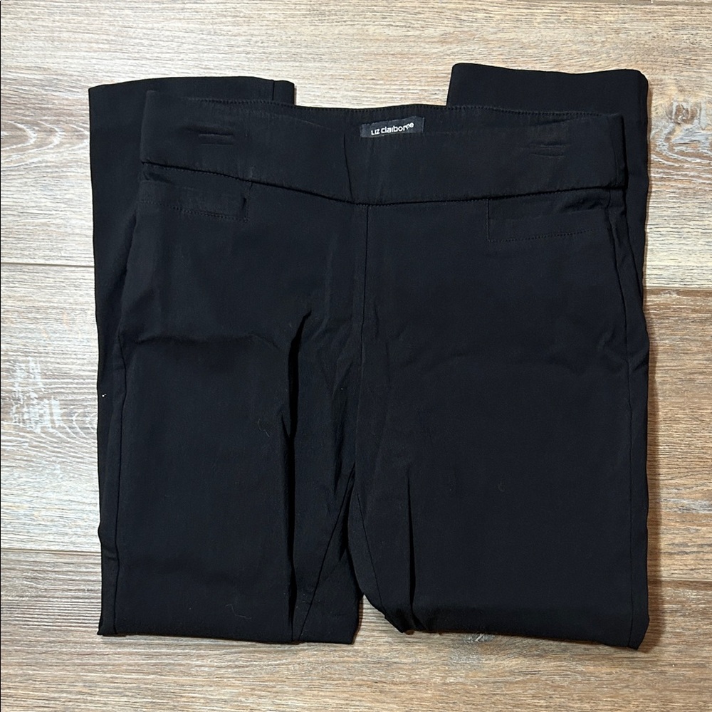 Liz Claiborne Black Size 4 Career Petite Dress Pants